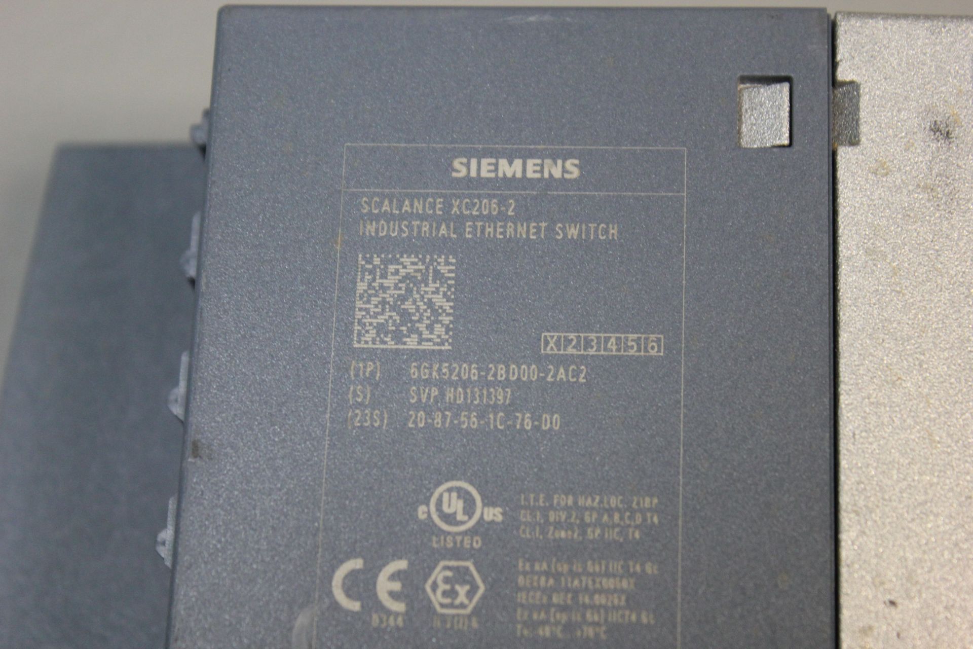 SIEMENS SCALANCE INDUSTRIAL ETHERNET SWITCH - Image 3 of 3