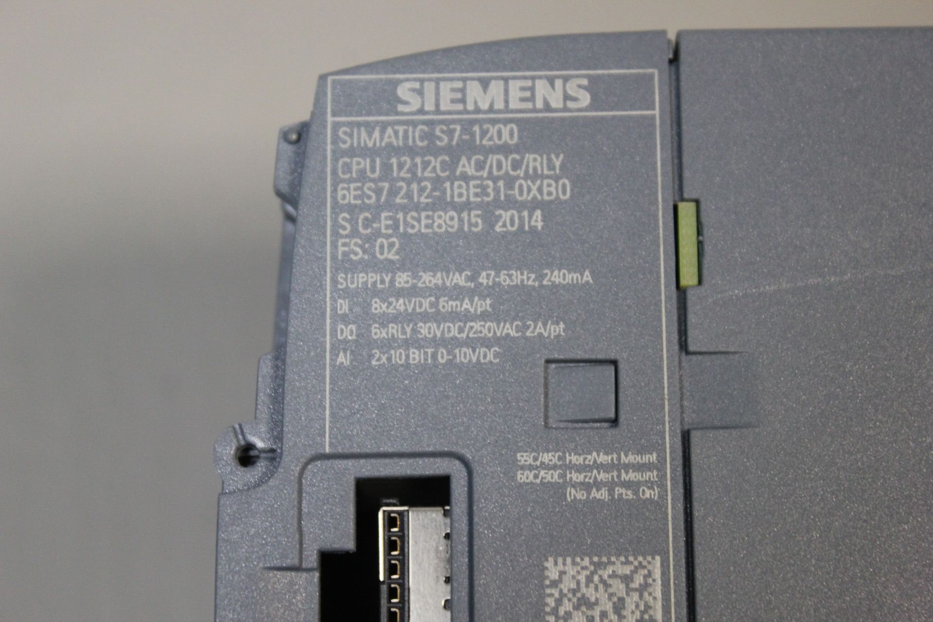 SIEMENS SIMATIC S7-200 PLC CPU MODULE - Image 2 of 4