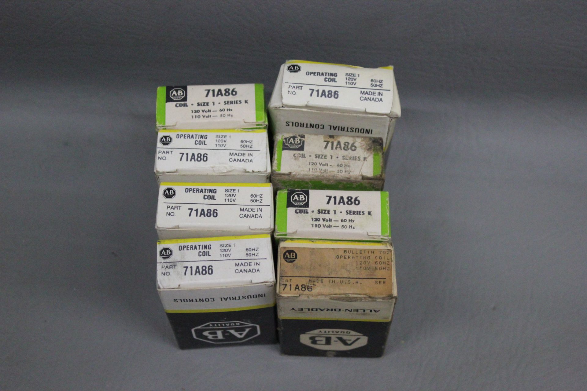 LOT OF NEW ALLEN BRADLEY OPERATING COILS