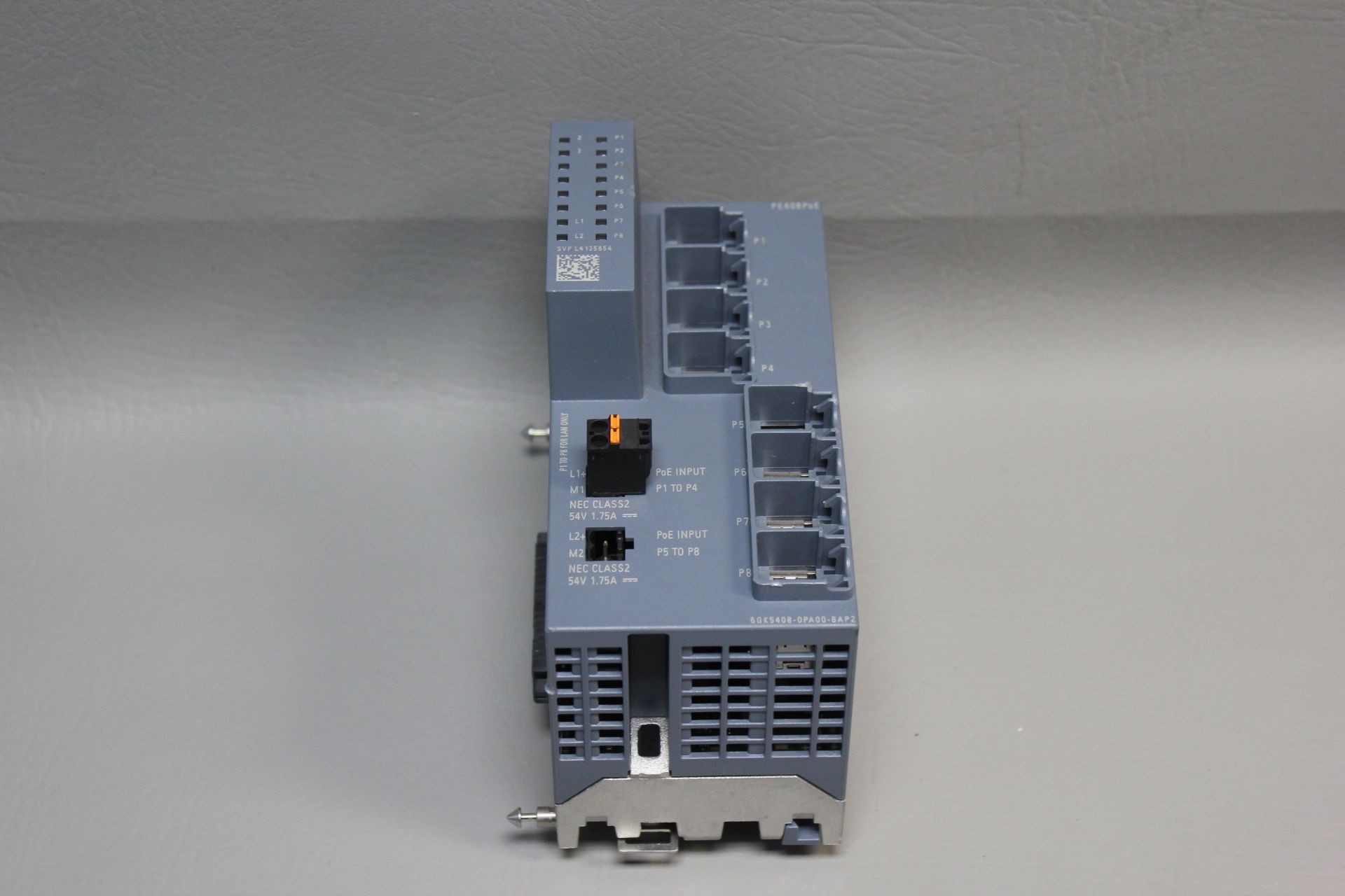 SIEMENS SCALANCE PE408POE INDUSTRIAL ETHERNET SWITCH