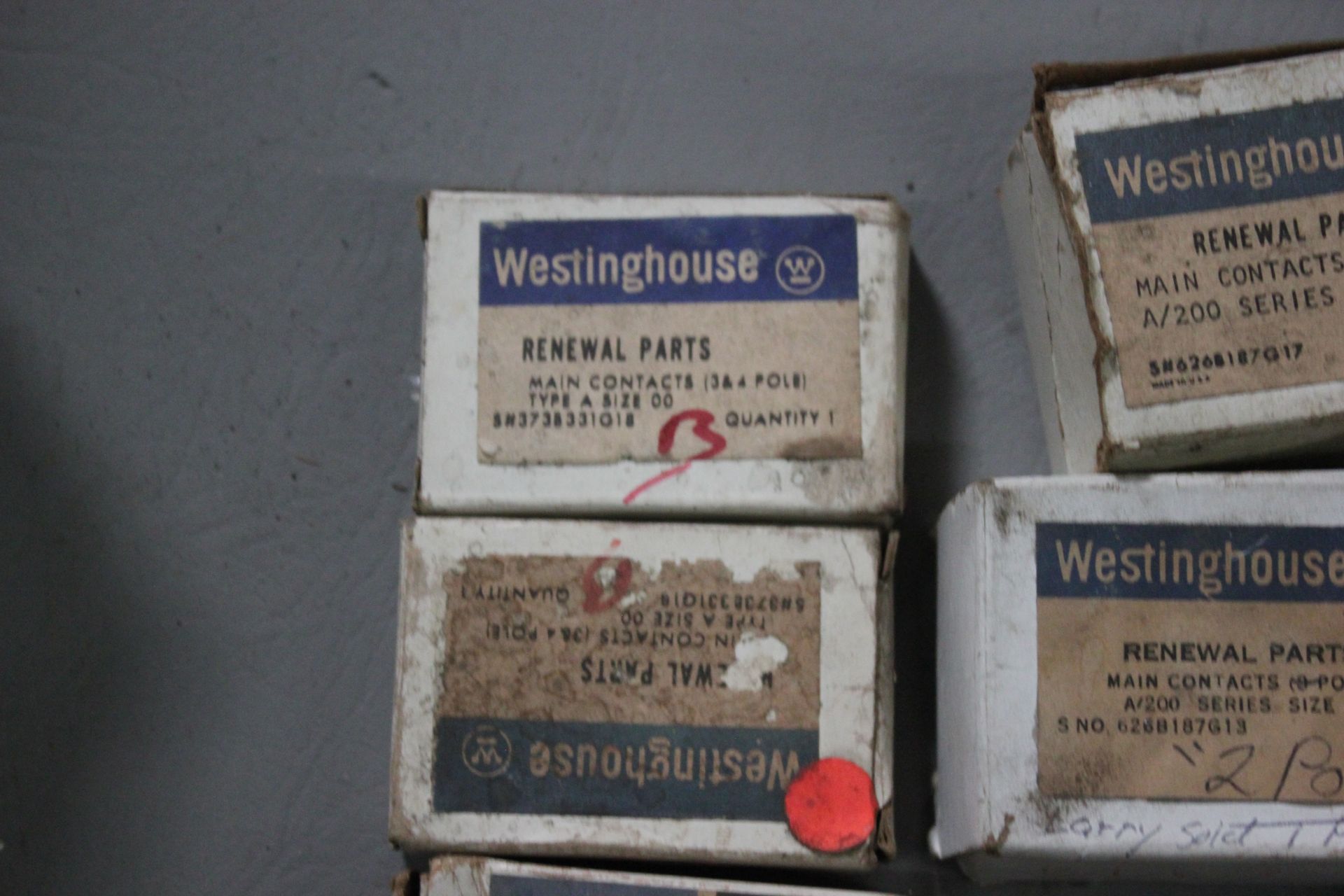 LOT OF NEW OLD STOCK WESTIGHOUSE MAIN CONTACTS - Image 3 of 6