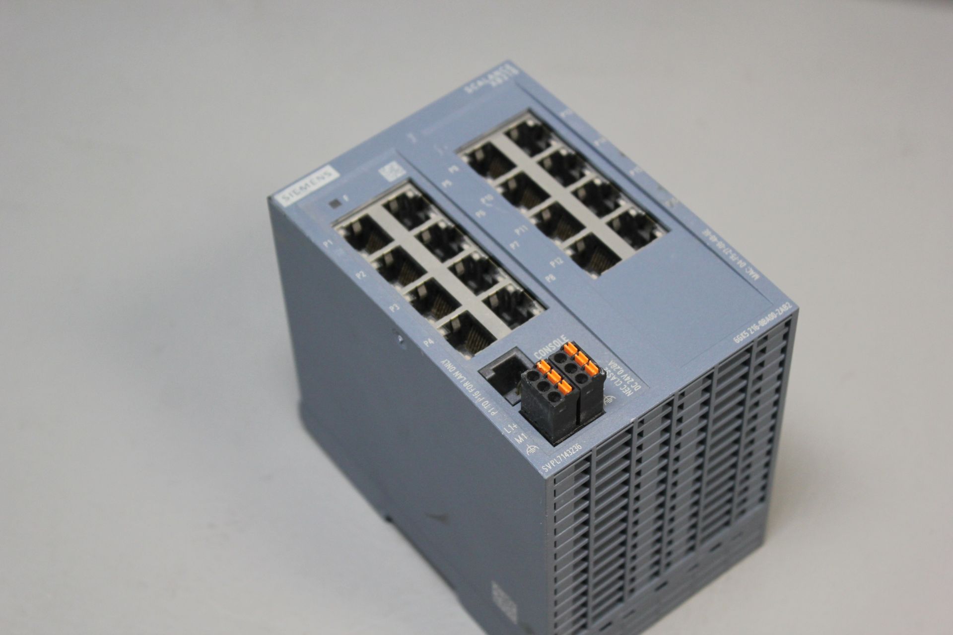 SIEMENS SCALANCE INDUSTRIAL ETHERNET SWITCH