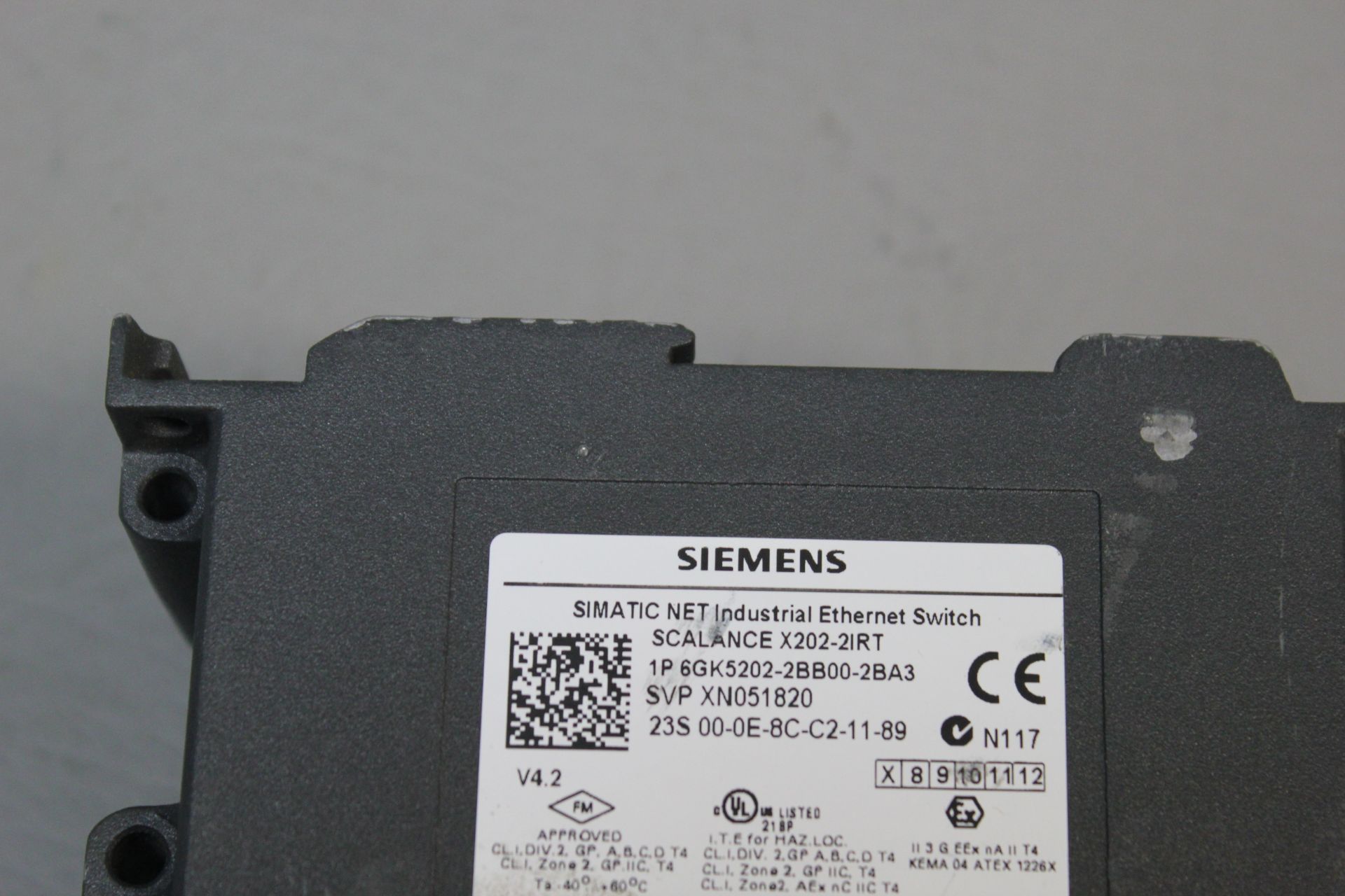 SIEMENS SIMATIC NET INDUSTRIAL ETHERNET SWITCH - Image 3 of 3