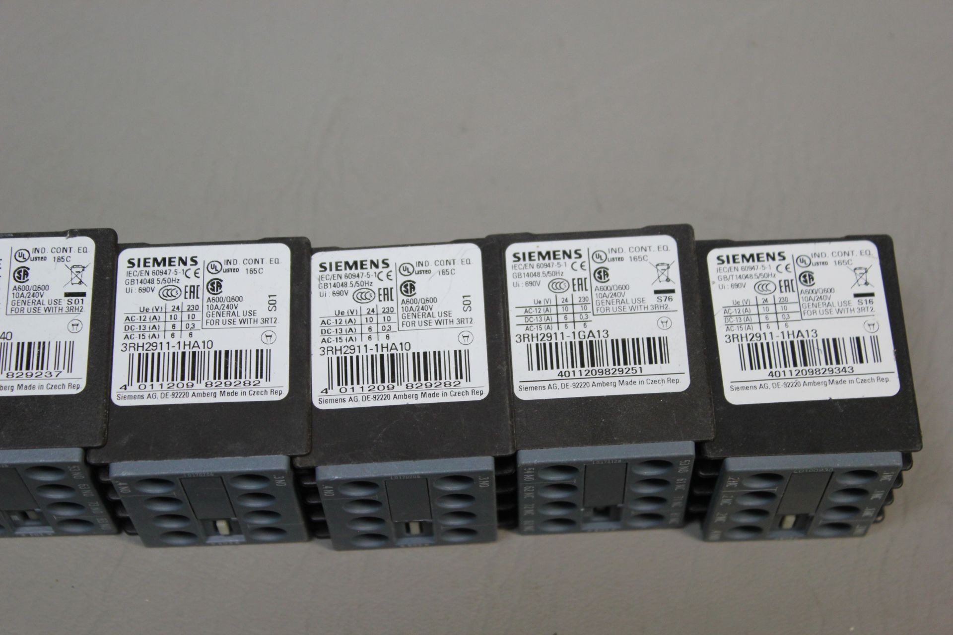 LOT OF SIEMENS AUXILIARY SWITCH BLOCKS - Image 3 of 7