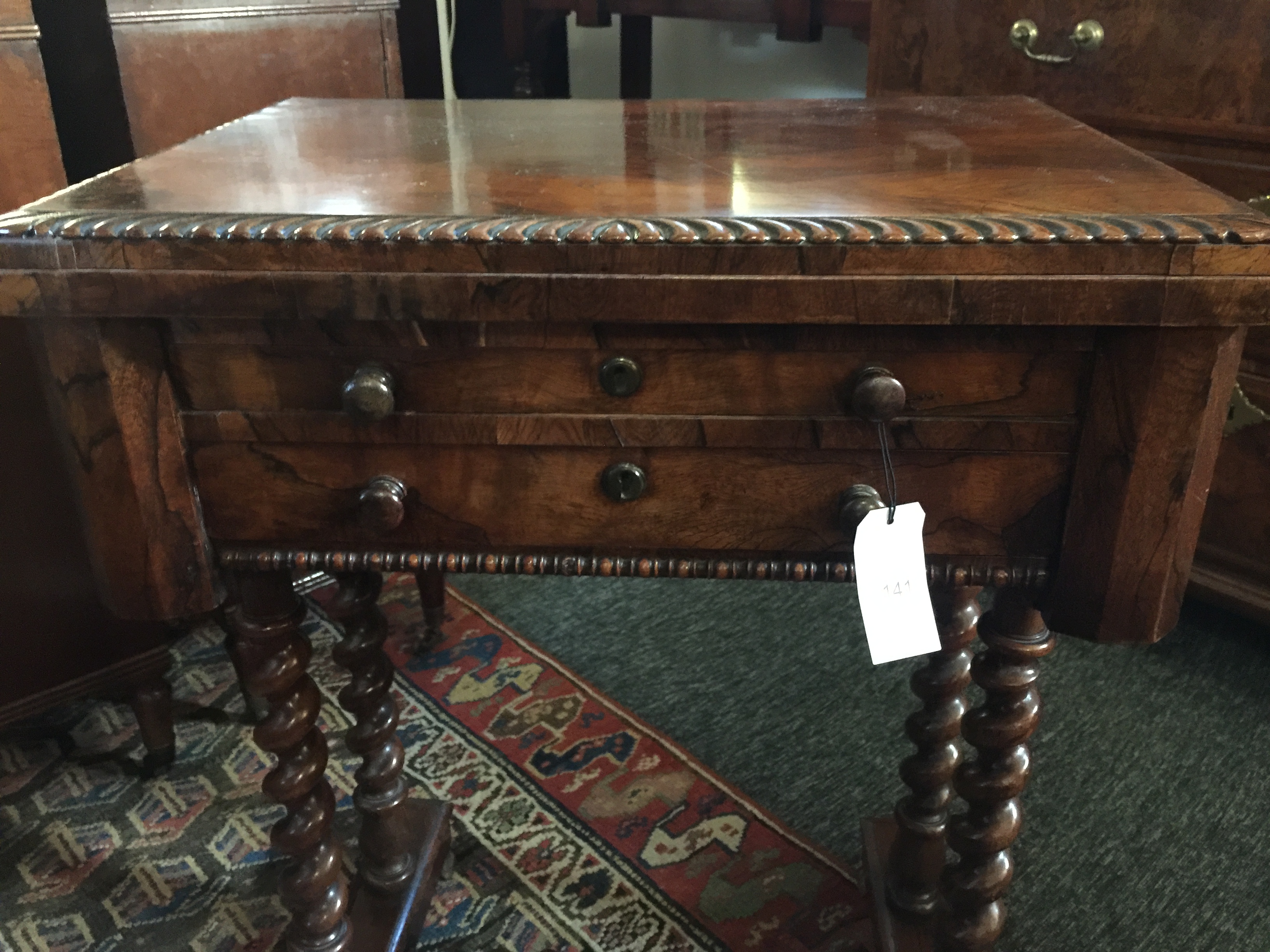 A Regency rosewood games table - Image 6 of 13