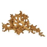 A 19th century LXV style ormolu furniture acanthus mount