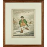 James Gillray (British, 1747-1815), a set of four 'weather' etchings