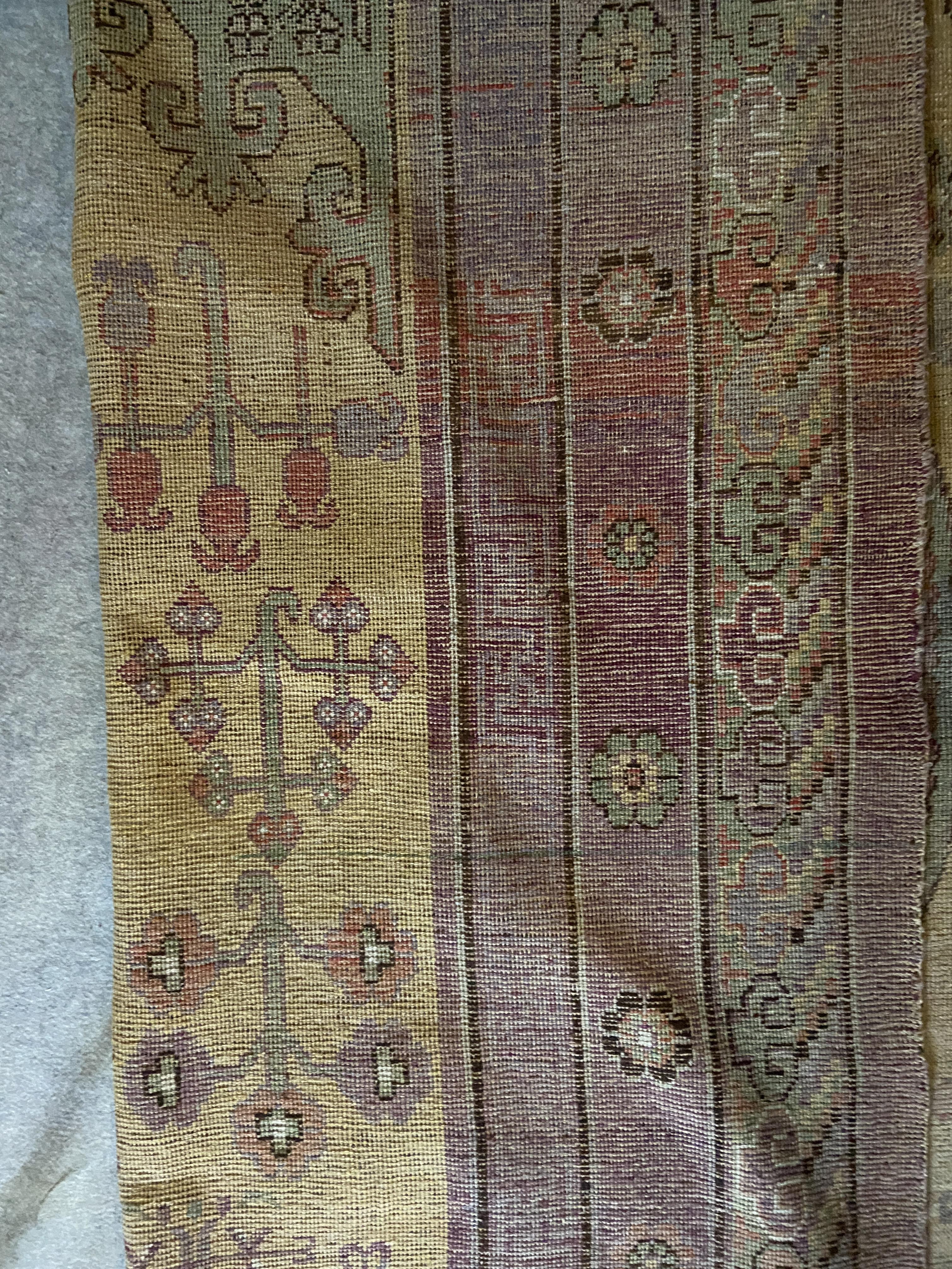 A Chinese Khotan carpet, circa 1920 - Image 23 of 25