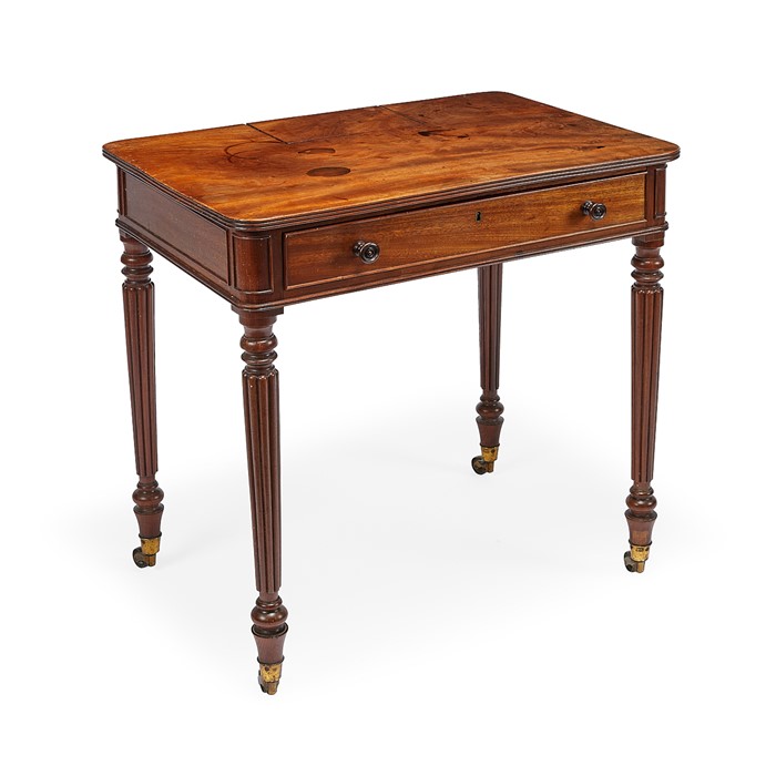 A Regency mahogany chamber table by Gillows of Lancaster