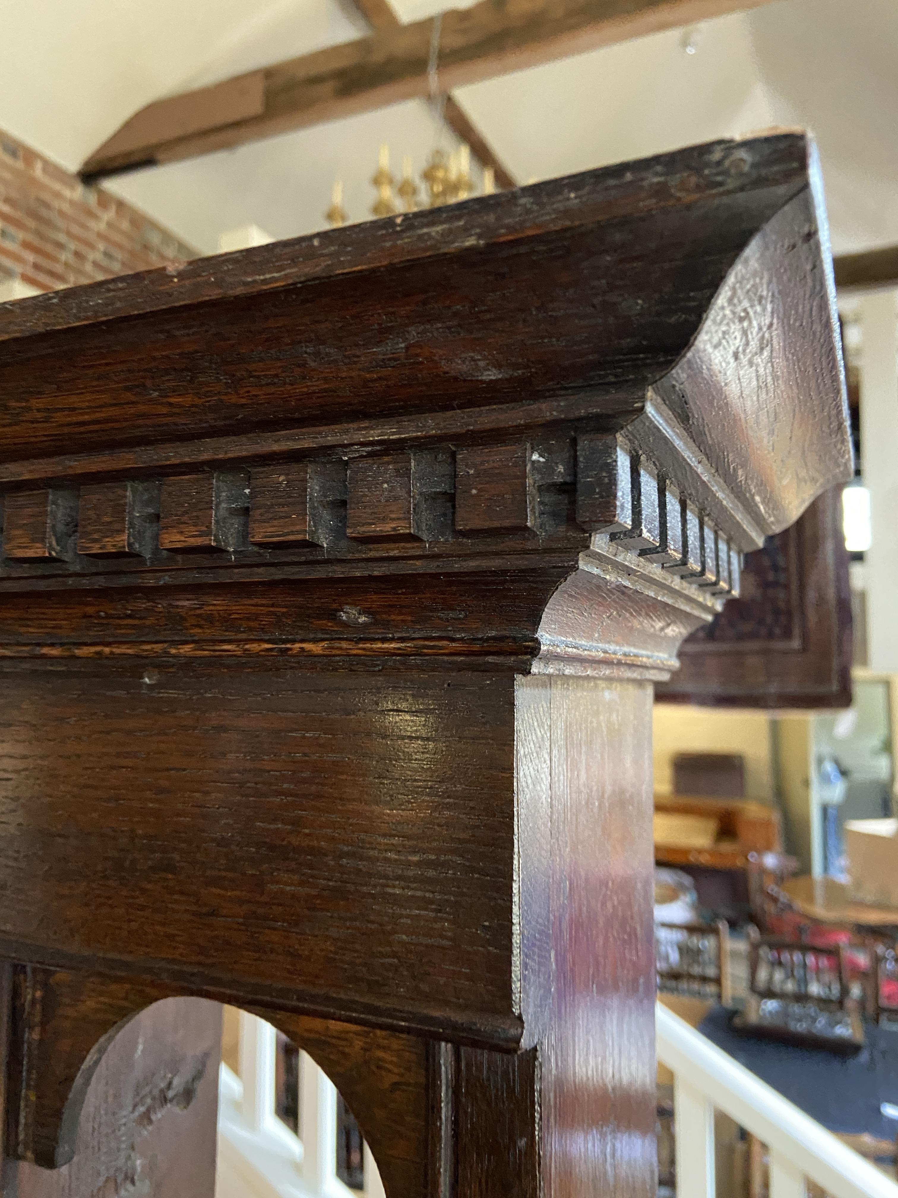 A George III oak dresser