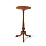 A Victorian satinwood ormolu mounted occasional table attributed to Holland & Sons