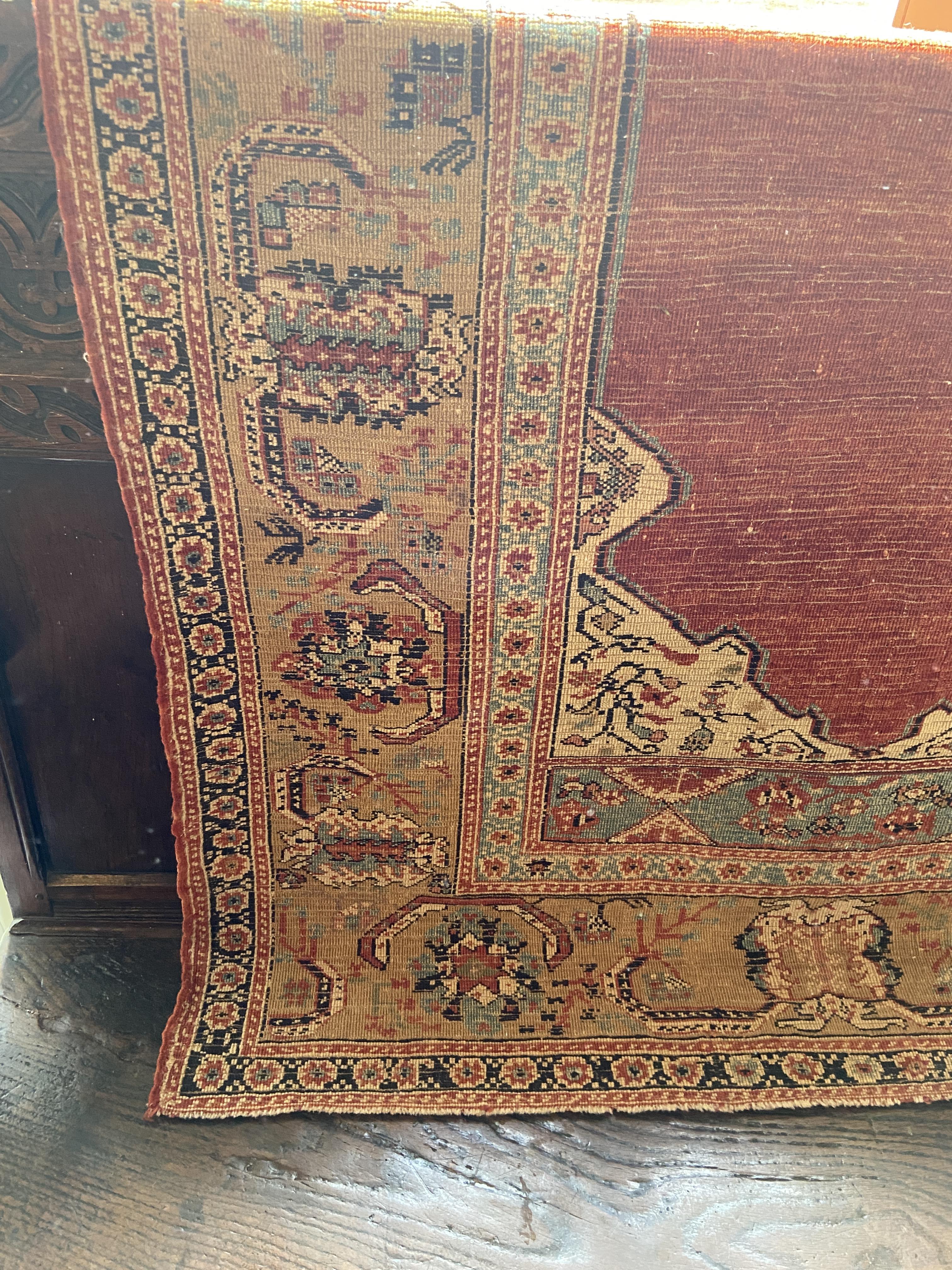 A ’Transylvanian’ prayer rug, Anatolia, 18th or possibly 17th century - Image 16 of 17