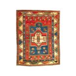 A Fakhralo Kazab prayer rug, circa 1880