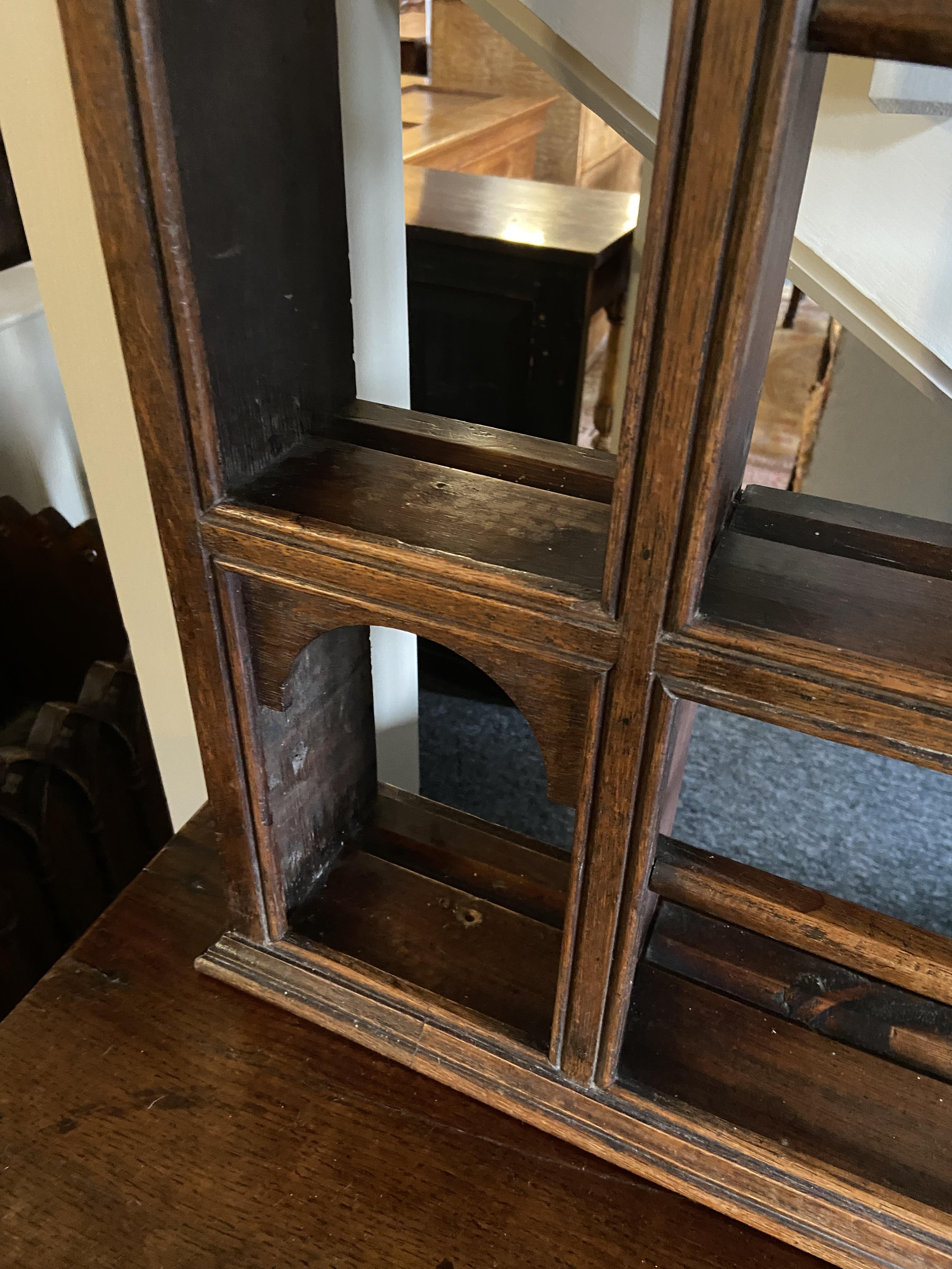 A George III oak dresser - Image 3 of 8