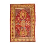 A Chinese Khotan rug (Chinese Turkestan)