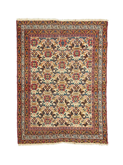 An Afshar rug, Persia, late 19th century