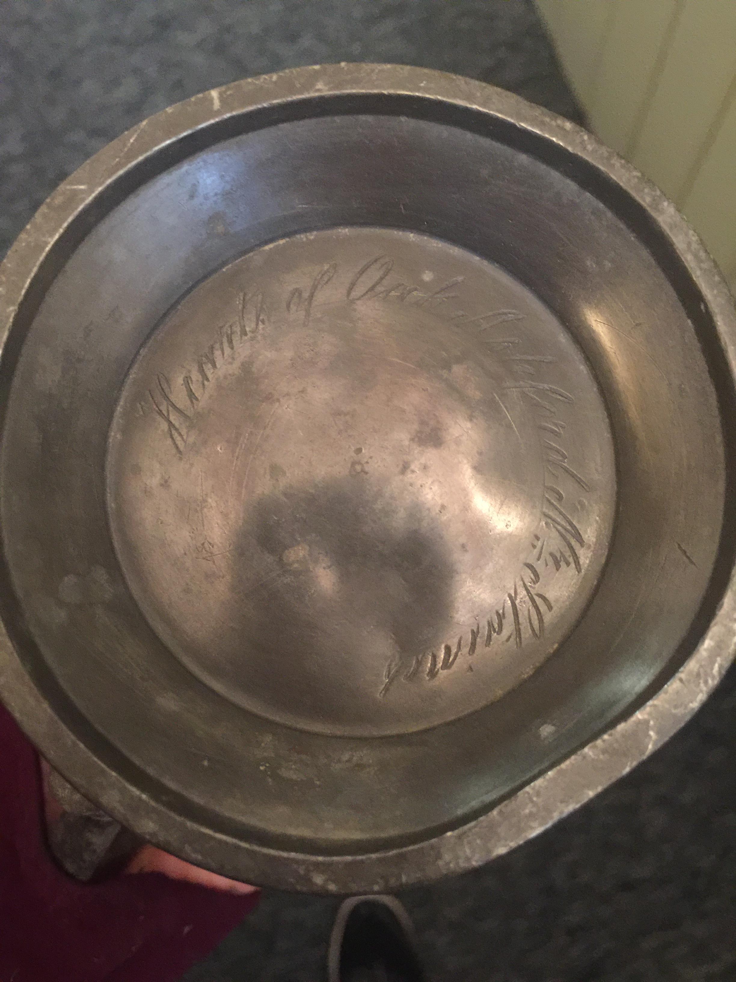A group of 19th century pewter items - Image 27 of 44