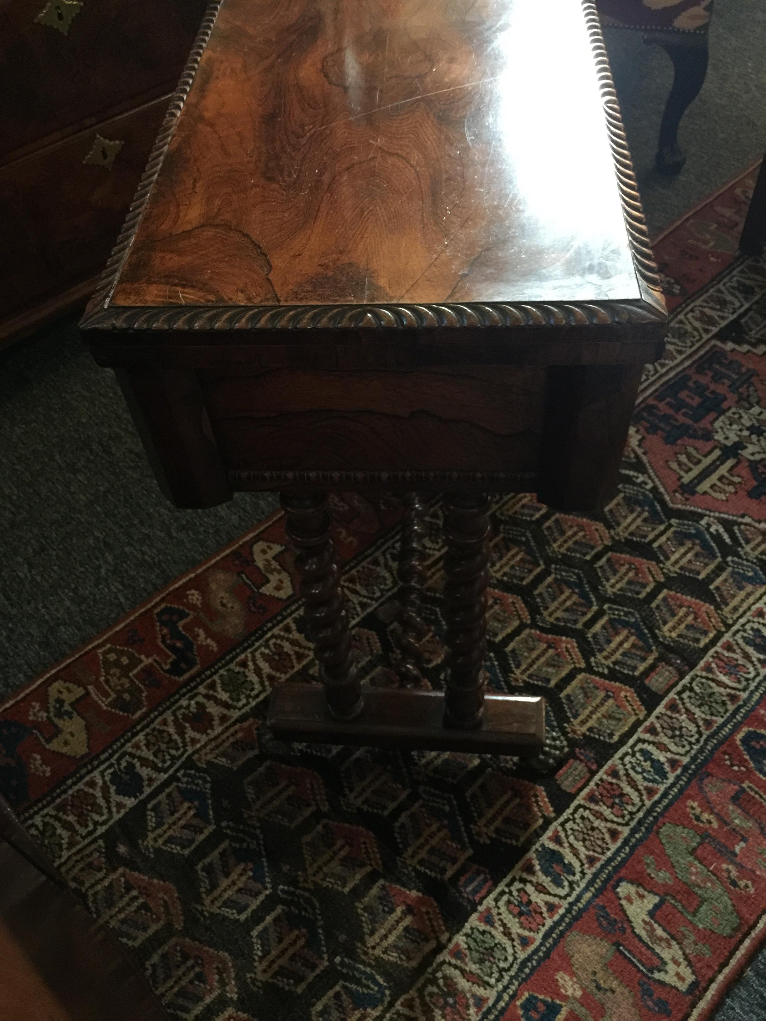 A Regency rosewood games table - Image 9 of 13