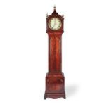 William Nadauld, London - An early 19th century mahogany striking longcase clock