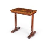 A William IV Tunbridge ware specimen marquetry centre table by John Talbot Ubsdell