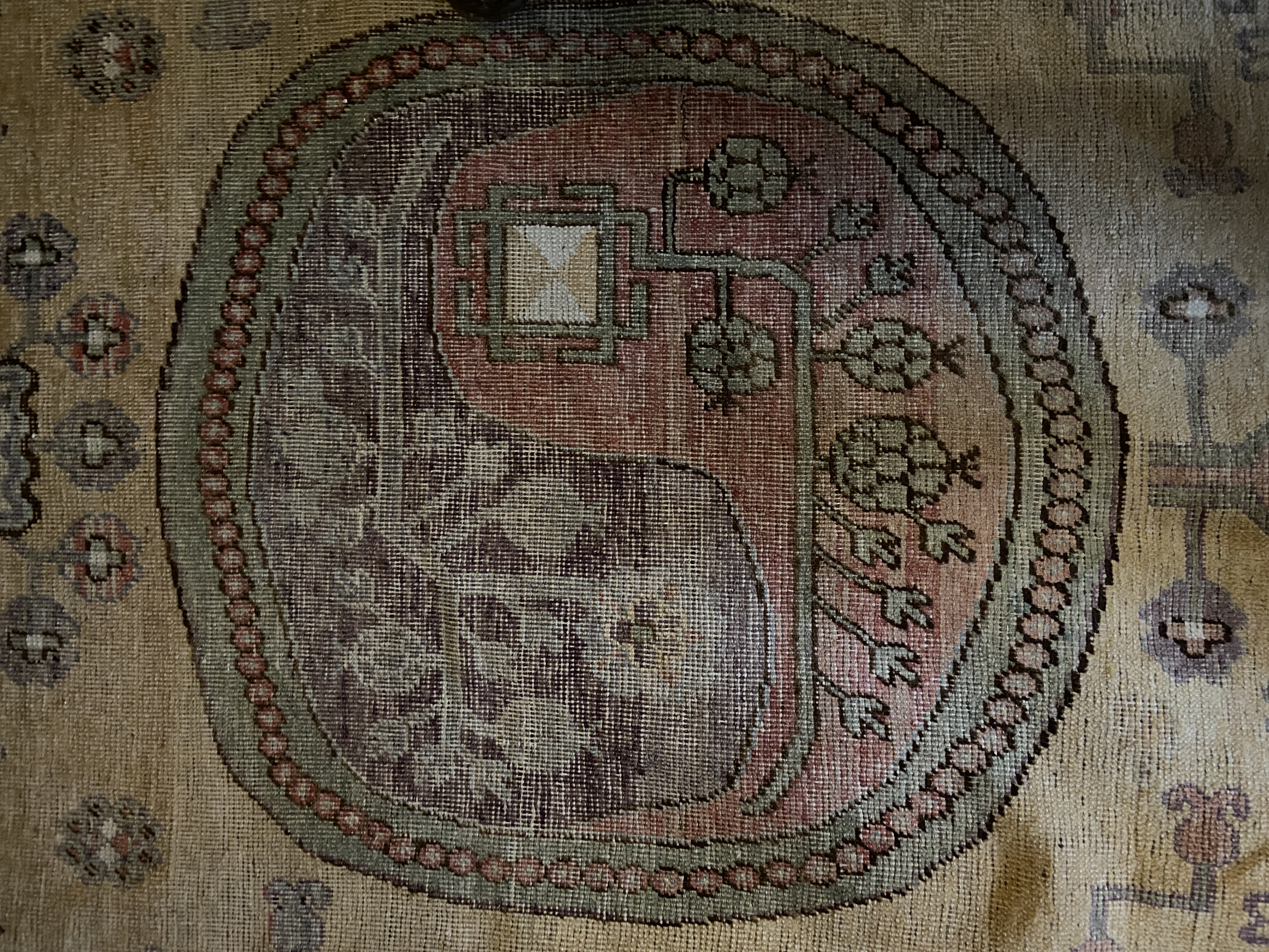 A Chinese Khotan carpet, circa 1920 - Image 11 of 25