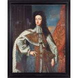 After Godfrey Kneller British (1646-1723), Portraits of William III & Mary II