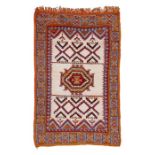 A vintage Moroccan rug