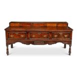 A George II oak dresser