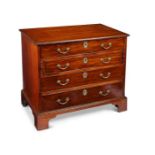 A George III mahogany dressing chest