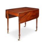 A Regency mahogany pembroke table by Henry Walker of Lancaster