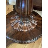 A William IV rosewood centre table by Holland & Sons