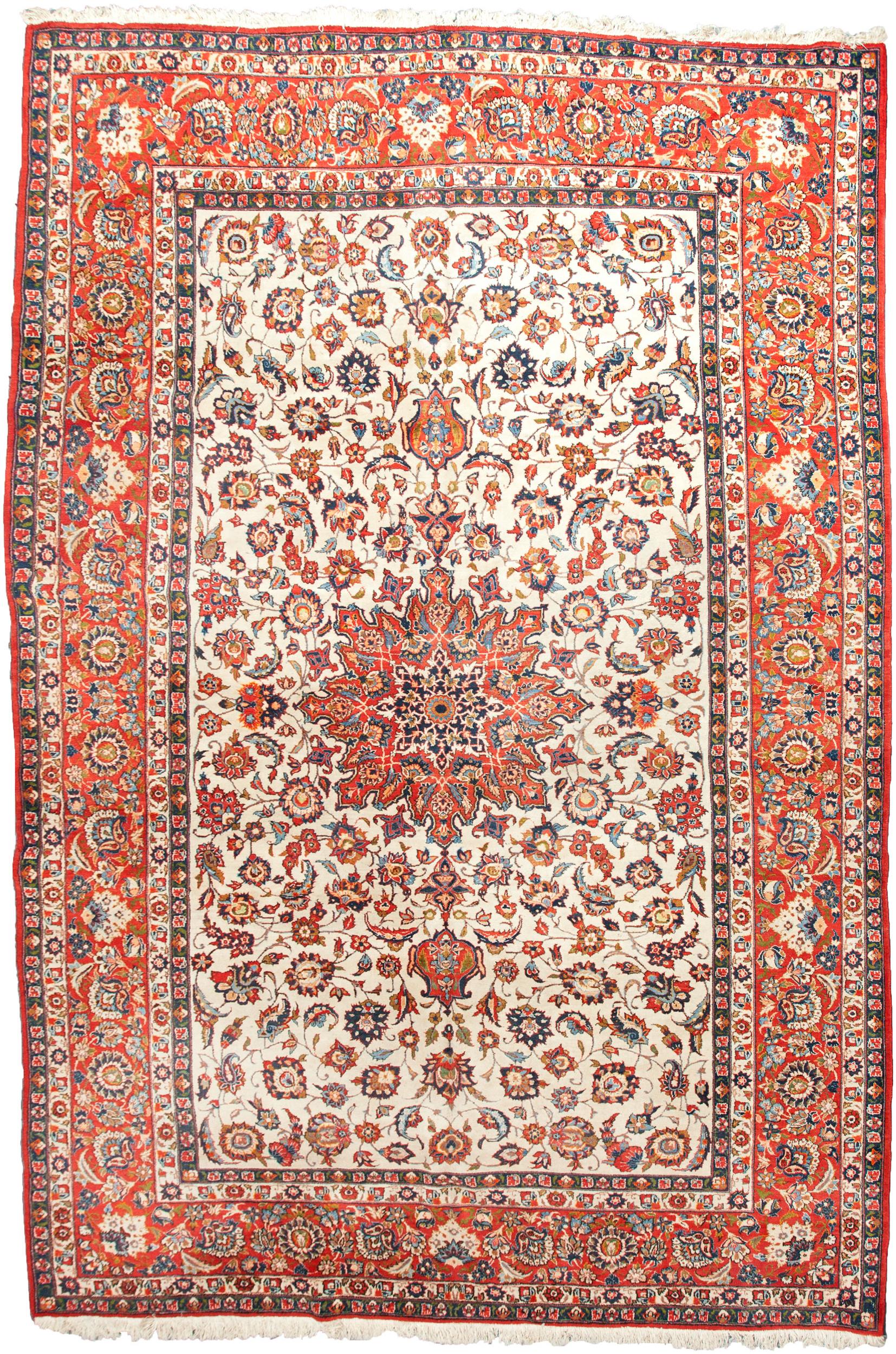A Najafabad carpet, Central Persia, mid 20th century