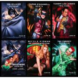 BATMAN FOREVER (1995) - Group of Six US One-Sheets, 1995