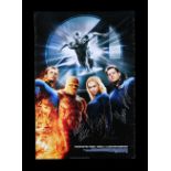 FANTASTIC FOUR: RISE OF THE SILVER SURFER (2007) - One-Sheet, 2007, Autographed by Jessica Alba, Mic