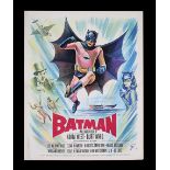BATMAN: THE MOVIE (1966) - French 'Petite' Affiche, 1966