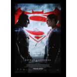 BATMAN V SUPERMAN: DAWN OF JUSTICE (2016) - US One-Sheet, 2016, Autographed by Henry Cavill, Ben Aff