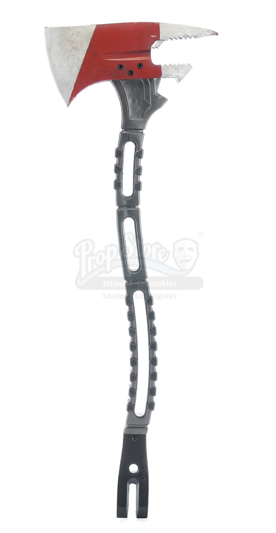 Lot # 1019: SKYSCRAPER - Will Sawyer's (Dwayne Johnson) Stunt Fire Axe - Image 3 of 8