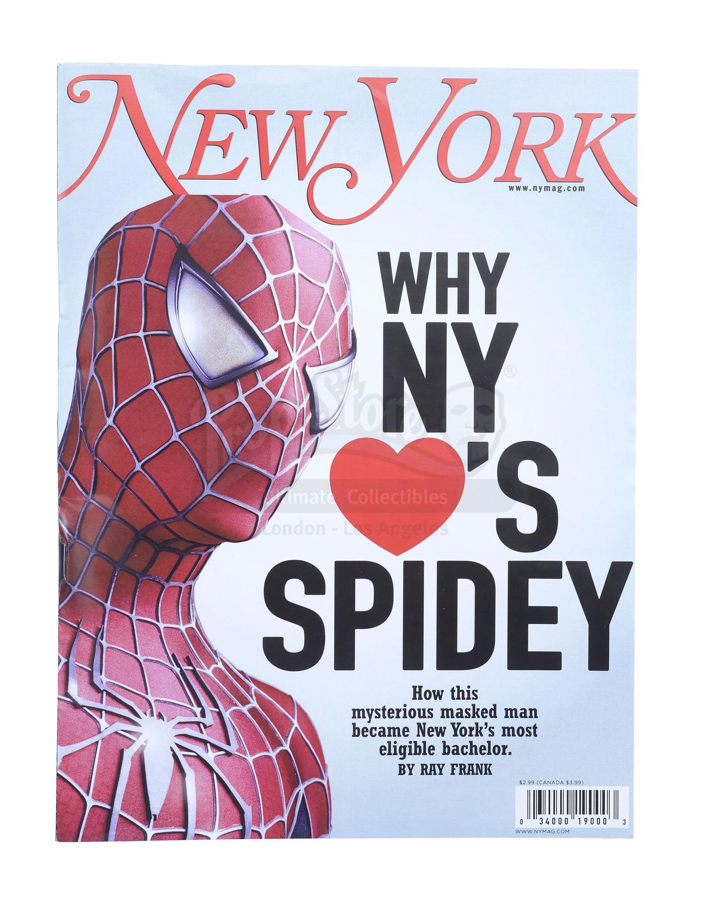 Lot # 1047: SPIDER-MAN 3 - "Why NY Loves Spidey" New York Magazine