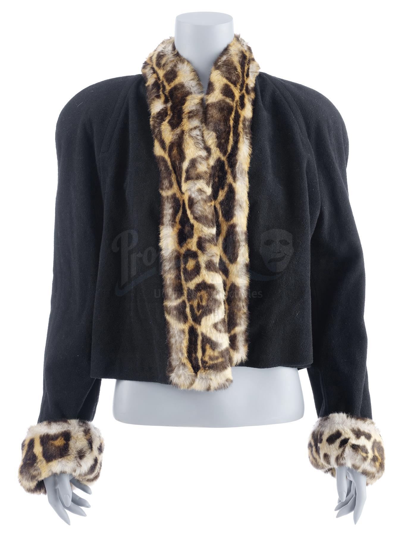 Lot # 859: MARRIED...WITH CHILDREN - Peggy Bundy's (Katey Sagal) Leopard Print Jacket