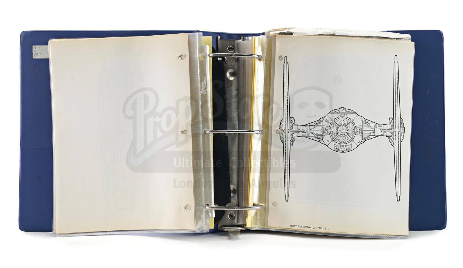 Lot # 295: STAR WARS - EP V - THE EMPIRE STRIKES BACK - Concept Art Binder