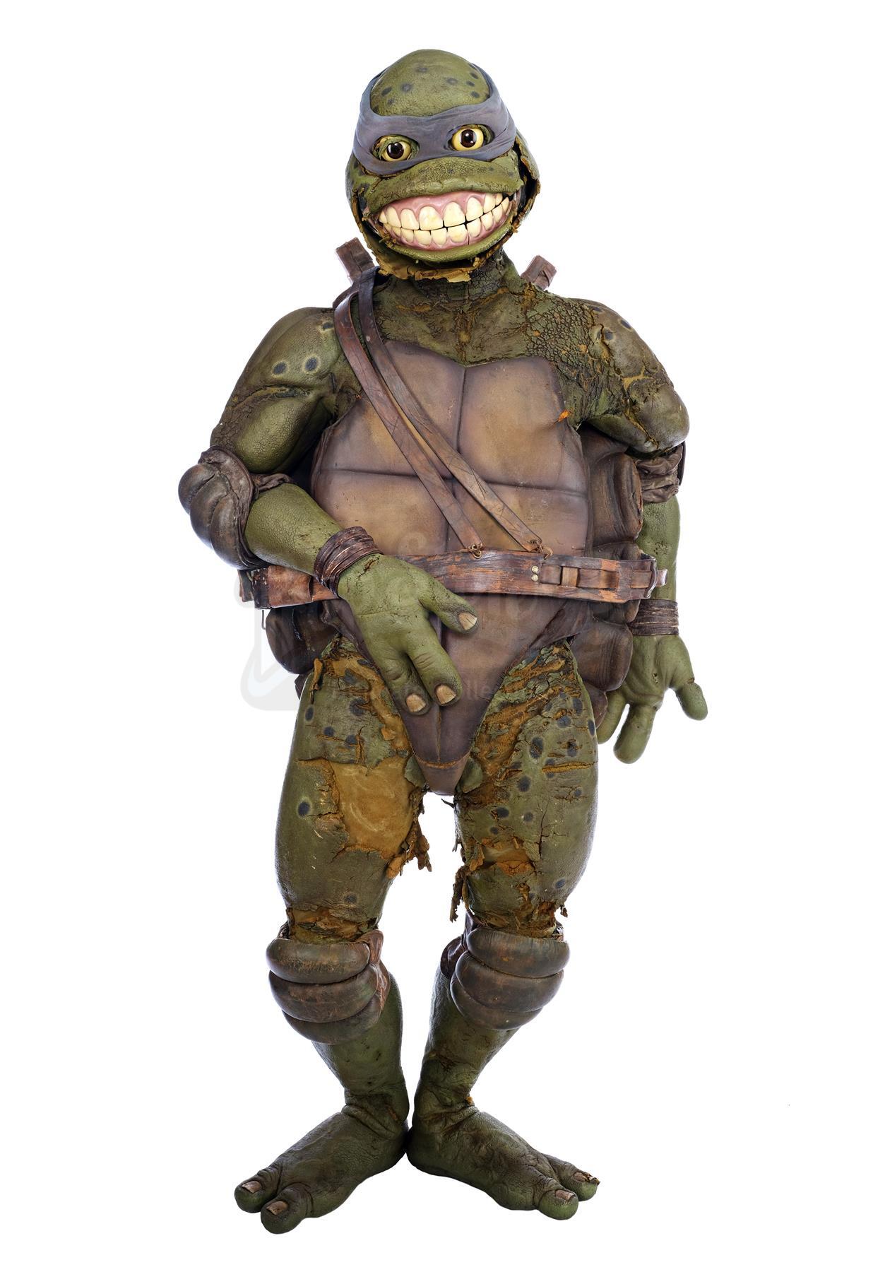 Lot # 369: TEENAGE MUTANT NINJA TURTLES III - Leonardo's (Mark Caso) Costume