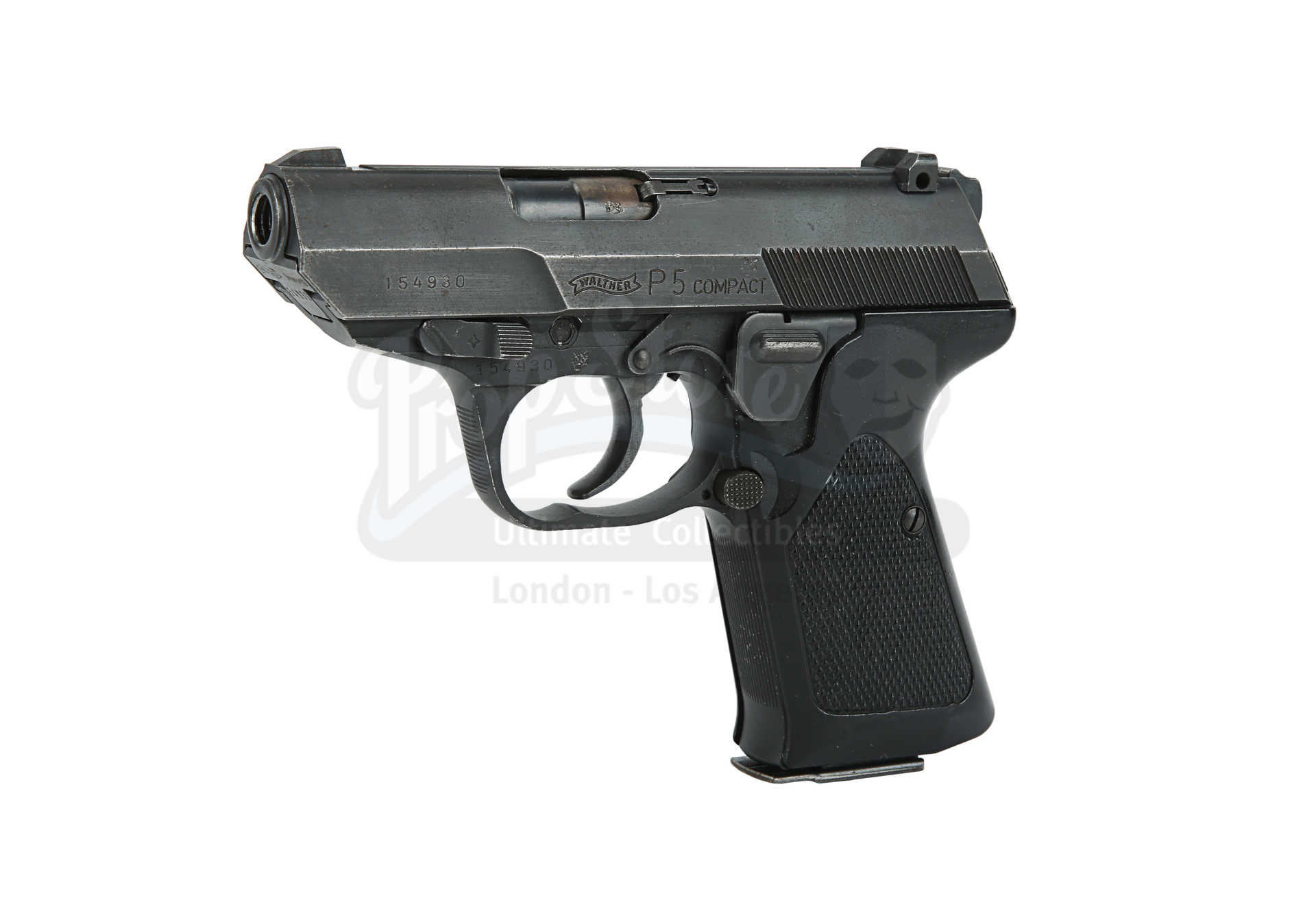 Lot # 44: THE BOURNE IDENTITY - Jason Bourne's (Matt Damon) Hero Walther P5 Compact Pistol