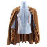 Lot # 39: BATTLESTAR GALACTICA - Colonial Warrior Cape and Gloves