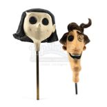 Lot # 58: CORALINE - Other Mother (Teri Hatcher) and Other Father (John Hodgman) Prototype Puppet He