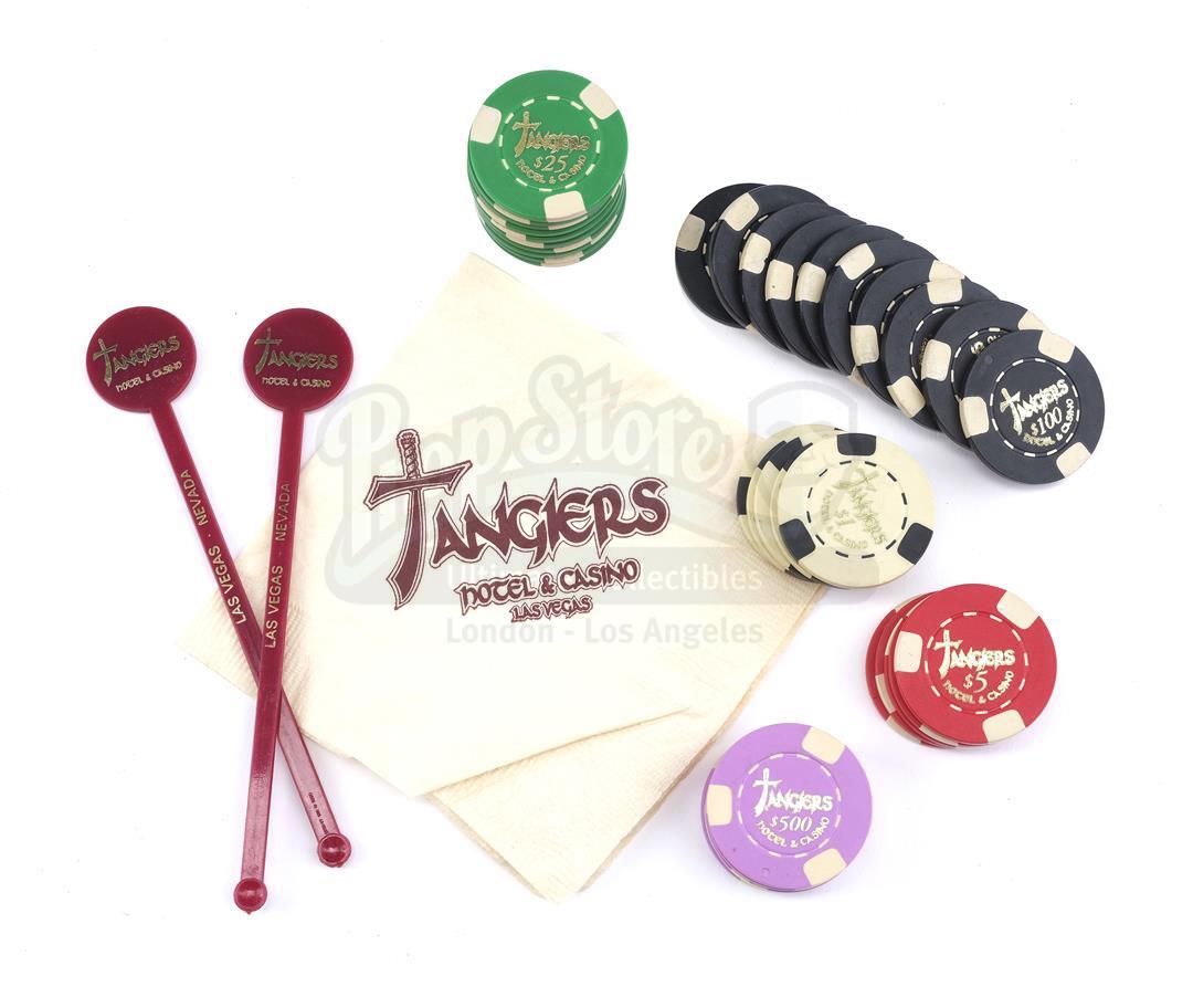 Lot # 561: CASINO - Tangiers Chips and Bar Accessories