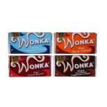 CHARLIE AND THE CHOCOLATE FACTORY (2005) - Set of Four Wonka Bars