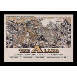 THE ALAMO (1960) - Hand-Numbered Limited Edition Mondo Print, 2006
