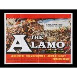 THE ALAMO (1960) - UK Quad, 1960