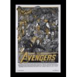 AVENGERS: AGE OF ULTRON (2015) - Signed and Hand-numbered Limited Edition Print, 2015
