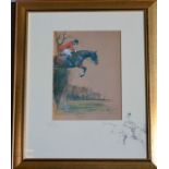 Daniel Crane, Finch, limited edition print, 50/250, pencil sketch and signature to the margin.